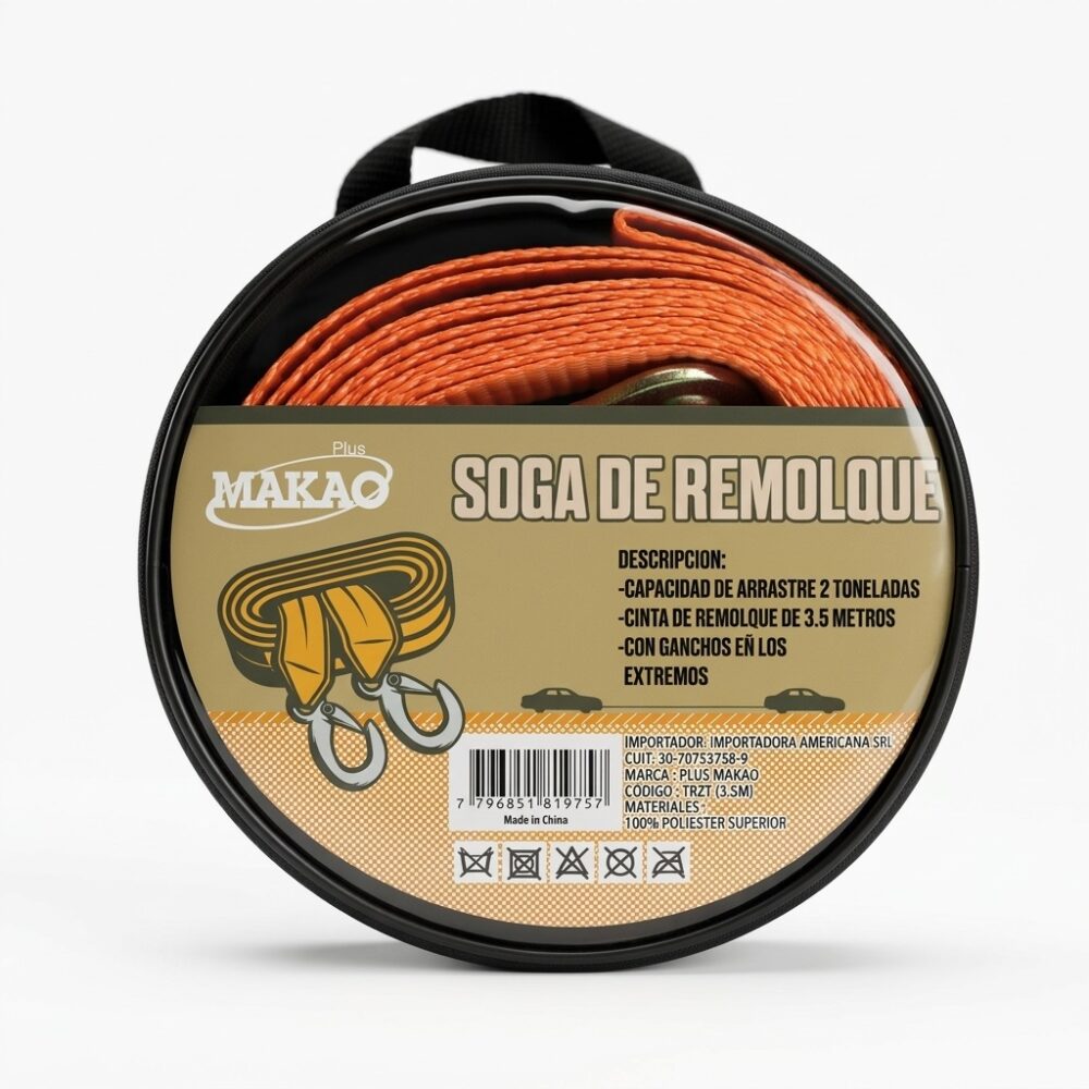 CINTA REMOLQUE 3.5MT 2T ART KCR2T IAO