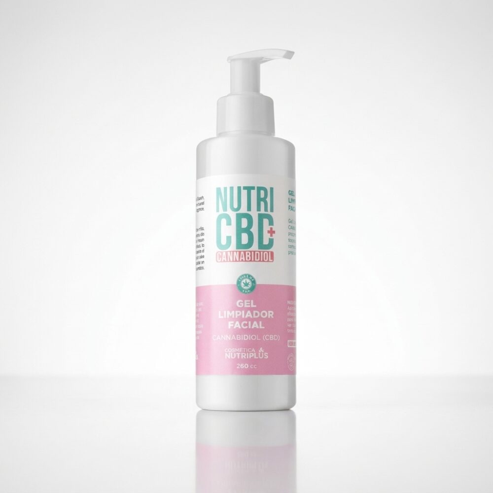GEL LIMPIADOR FACIAL CBD 260CC NUTRIPLUS ART C124 IAO