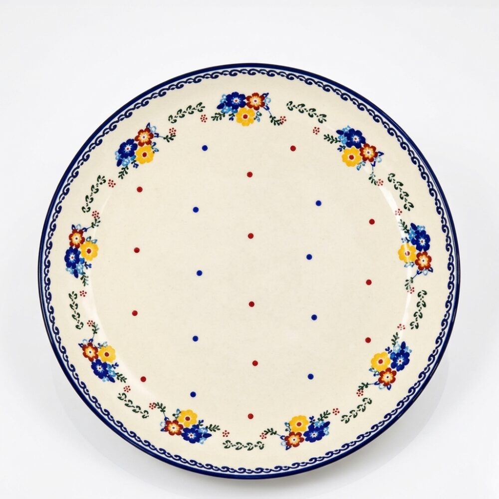PLATO DISEÑO FLOREADO 20x4CM ART 101953 IAO