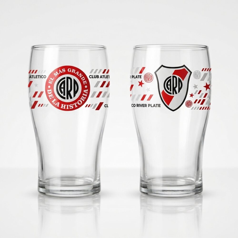 VASO PINTA DECORADO RIVER ART 490510 IAO
