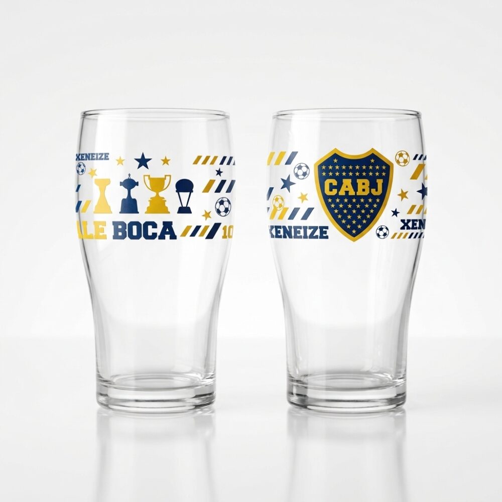 VASO PINTA DECORADO BOCA ART 490511 IAO