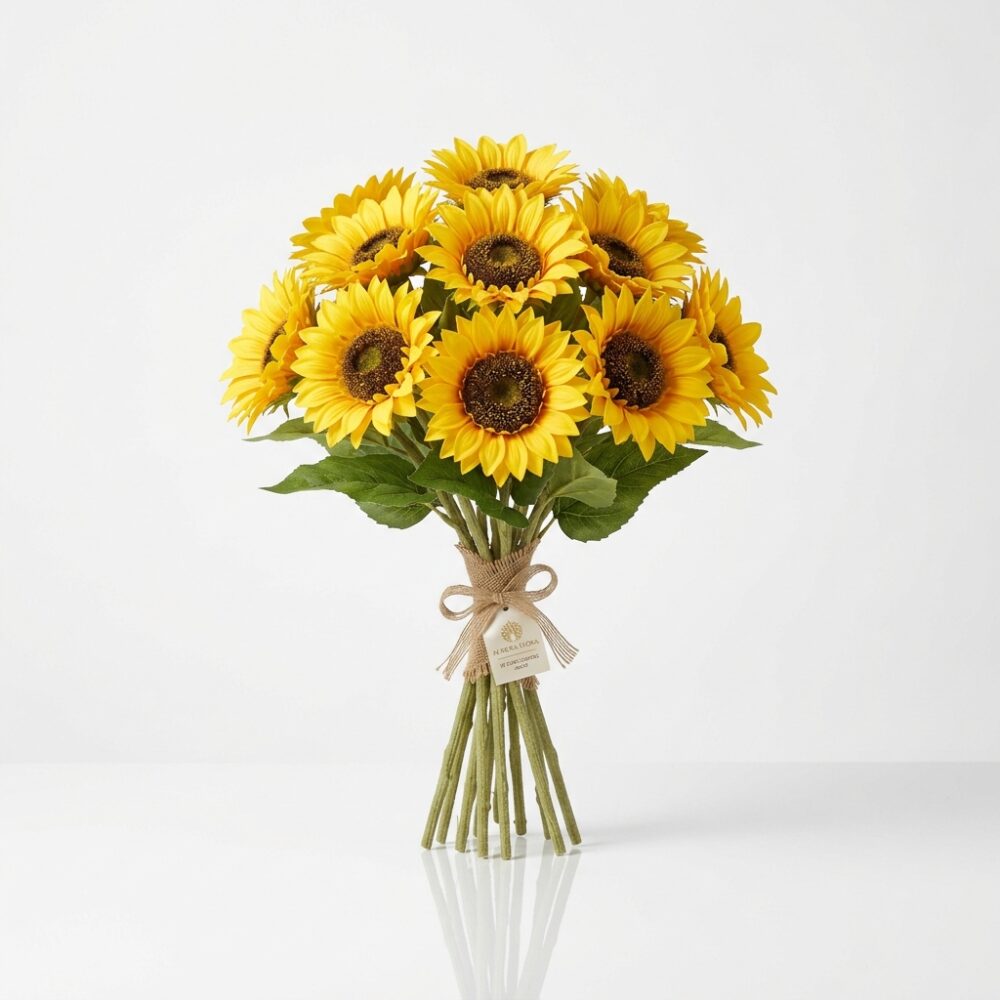 RAMO ARTIFICIAL 10 GIRASOL 48CM ART 811164|EA42-01-02 IAO