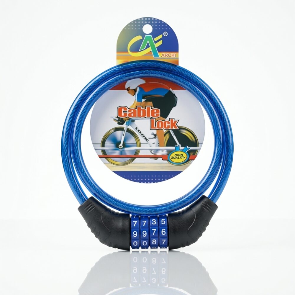 US LINGA CON CODIGO P/BICI 90CMx10MM ART 1009 TP IAO