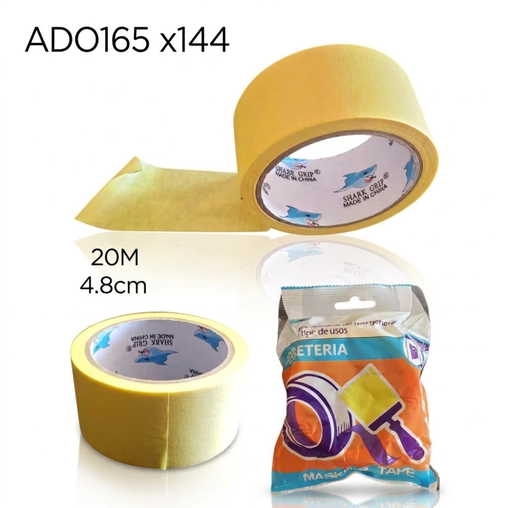 US CINTA EMBALA 4.8X20M AMARILLA ART AD0165 IAO