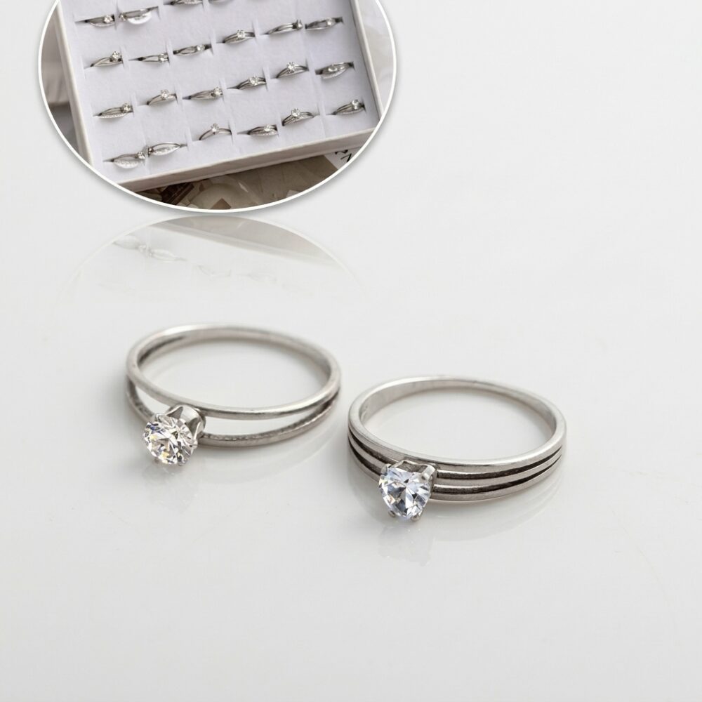 ANILLO ACERO CUBIC CUADRADO XUNID ART AN2085P IAO