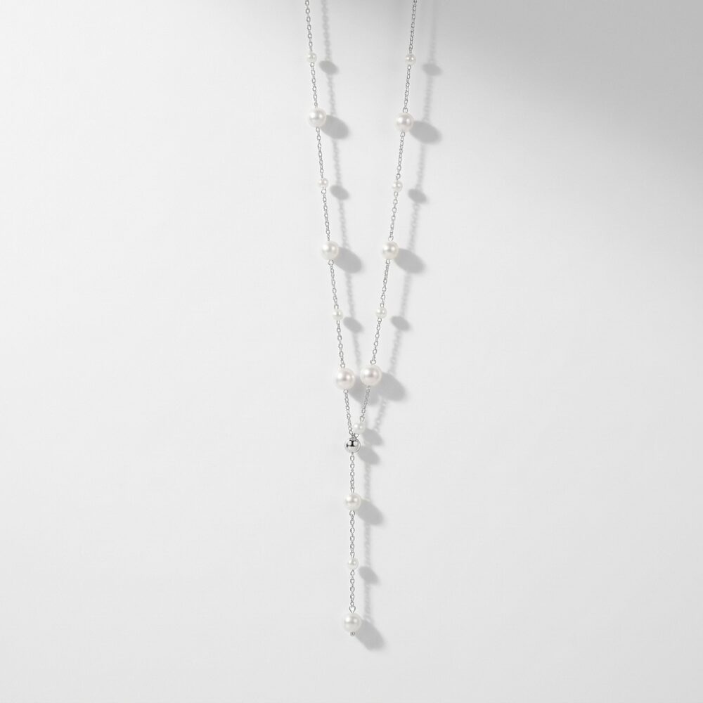 CADENA ACERO BCO TIPO CORBATERO C/PERLAS ACADI891P IAO