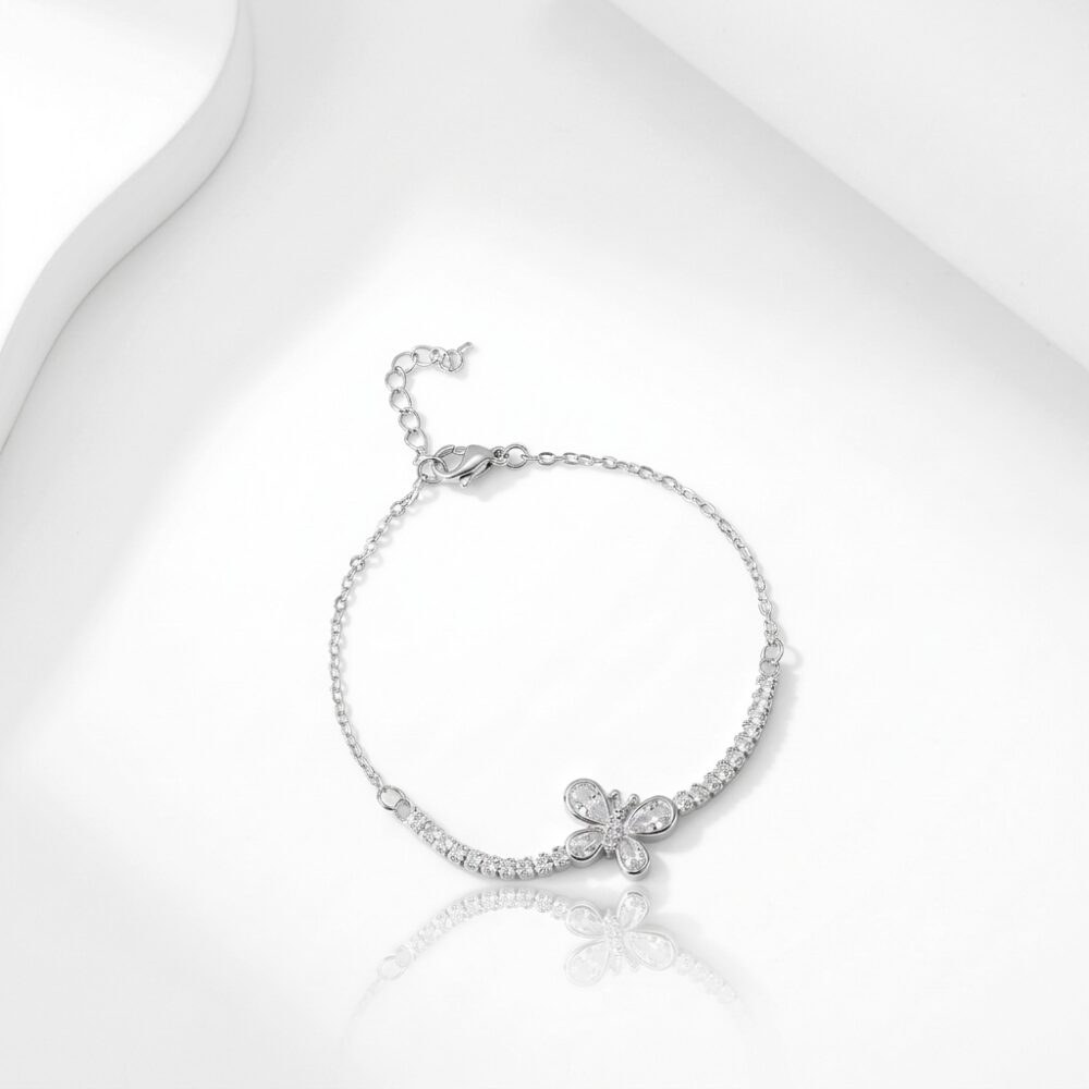 PULSERA BRONCE BCO MICROPAVE DELICADO APUDI490P IAO