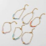 PULSERA ACERO DRD COMBINADA C/CRISTAL Y DIJE APUDI629D IAO