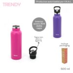 BOTELLA TERMICA TRENDY 500ML ART 12517 IAO