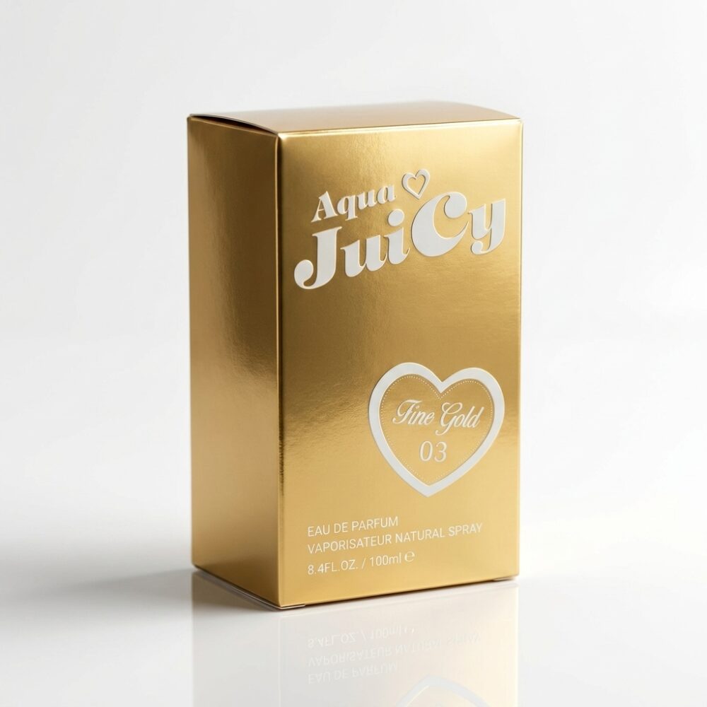 PERFUME ARABE AQUA JUI CY "FINE GOLD 03" 100ML ART MQ08 HAO