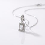 CADENA ACERO C/DIJE BRONCE DE CUBIC  MICROPAVE BZCADI486 IAO