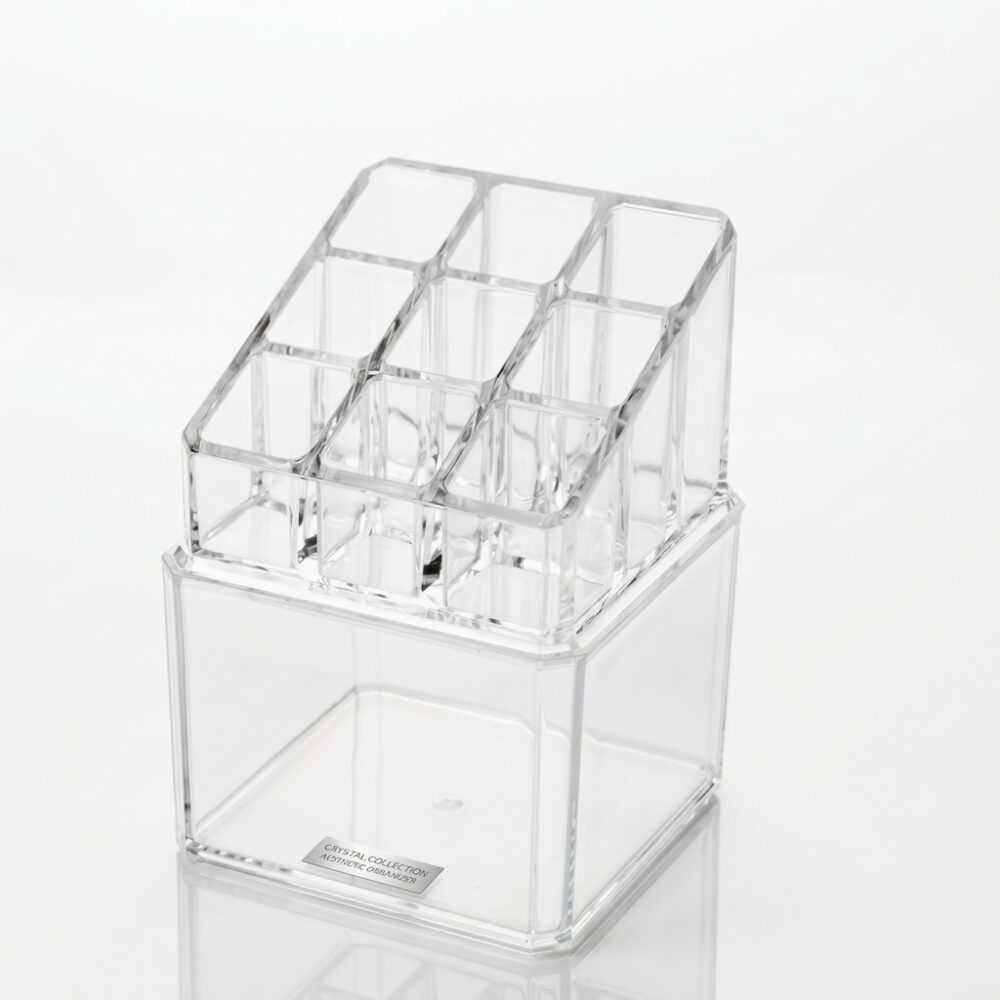 ORGANIZADOR DE COSMETICOS 9,5*9,5*13CM ART 108117 IAO