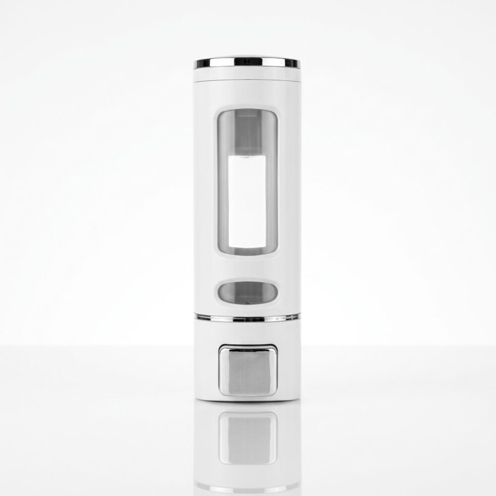 DISPENSER INDIVIDUAL BLANCO 22x8CM 400CC ART 108553 IAO