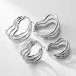 ARO ACERO BCO ARGOLLA CORAZON TRIPLE XPAR ART AR2434P IAO