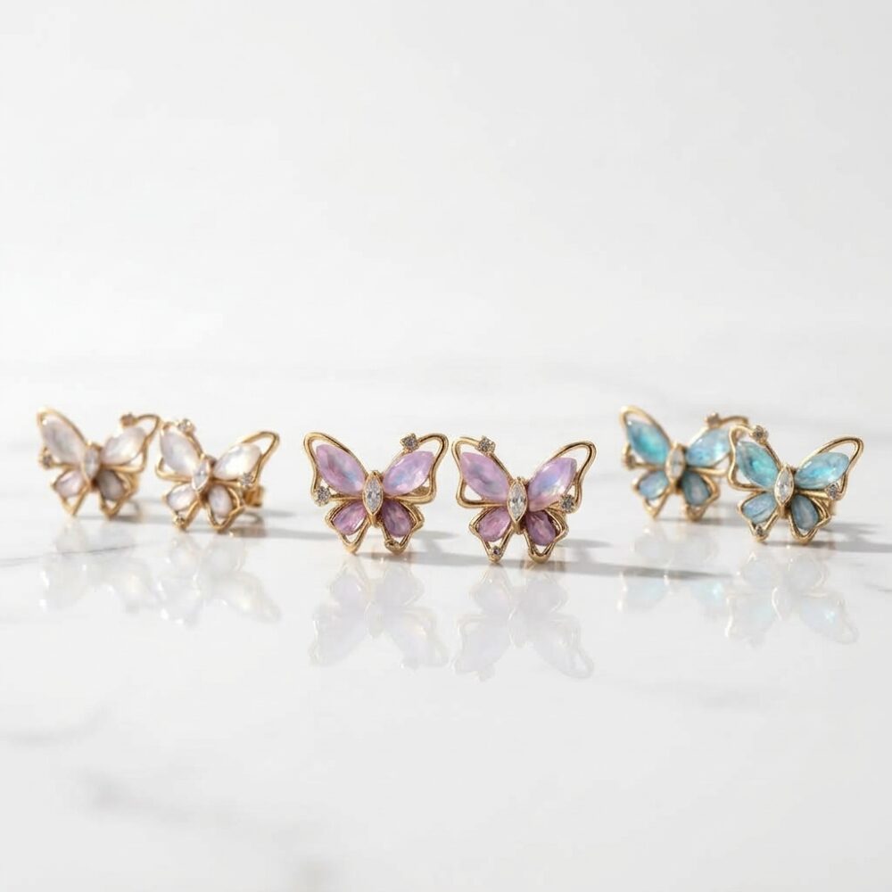 ARO PASANTE ACERO DRD MARIPOSA TORNASOL XPAR  AR4755D IAO
