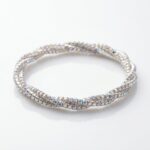 PULSERA FANTASIA BÑ BCO TRIPLE STRASS TORNASOL BZPU130P IAO