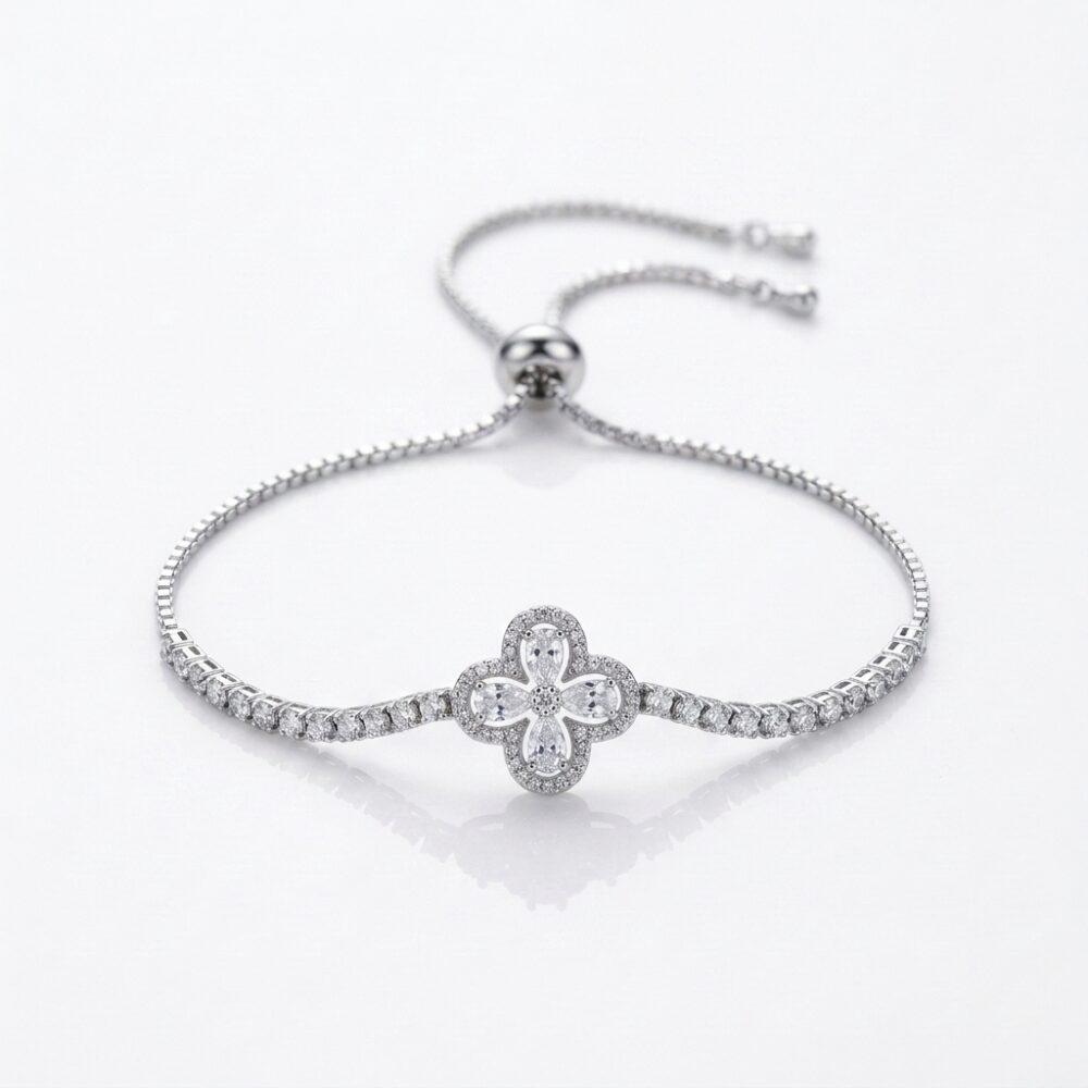 PULSERA BRONCE BAÑO BCO MICROPAVE DELICADO ART APUDI499P IAO