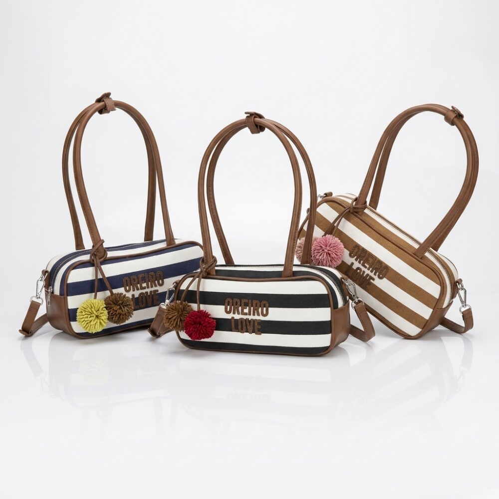 CARTERA OREIRO LOVE POMPON DESMONTABLE  ART 29688 IAO