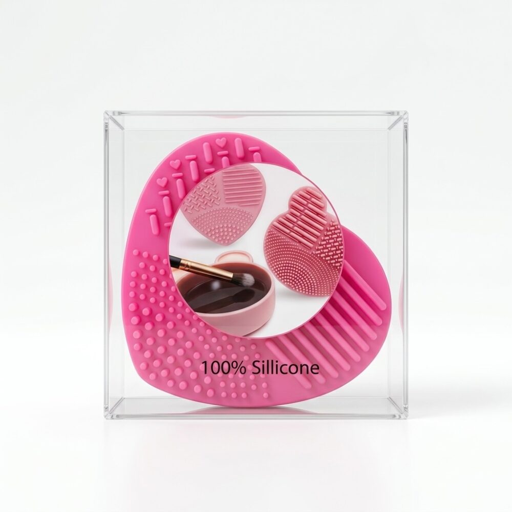 ESPONJA SILICOLA P/LIMPIAR BROCHAS 8X7CM 21317 JAO