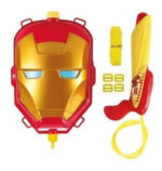 MOCHILA DE AGUA IRON MAN 39X28X7CM ART 8550 IAO