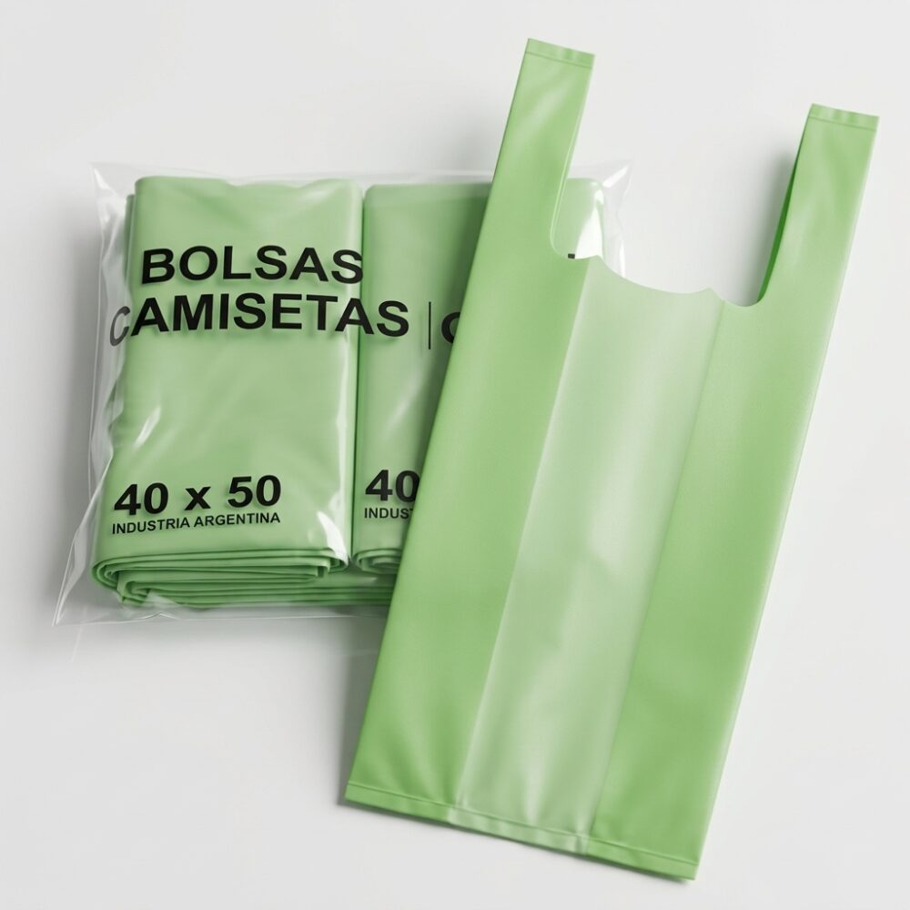 BOLSAS CAMISETAS COLOR 40X50CM JAO