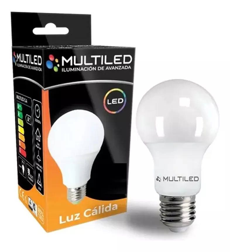 LAMPARA DE LED 10W MULTILED LUZ CALIDAD 236 JAO