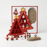 ARBOL NAVIDEÑO MADERA C/ADORNOS 18CM NS410804 NAVI JAO