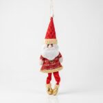 MUÑECO COLGANTE PAPA NOEL ART NS410708 NAVI JAO
