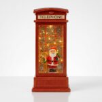 CABINA TELEFONICA FAROL NAVIDEÑO 19CM ART 1499/ C1 NAVI JAO