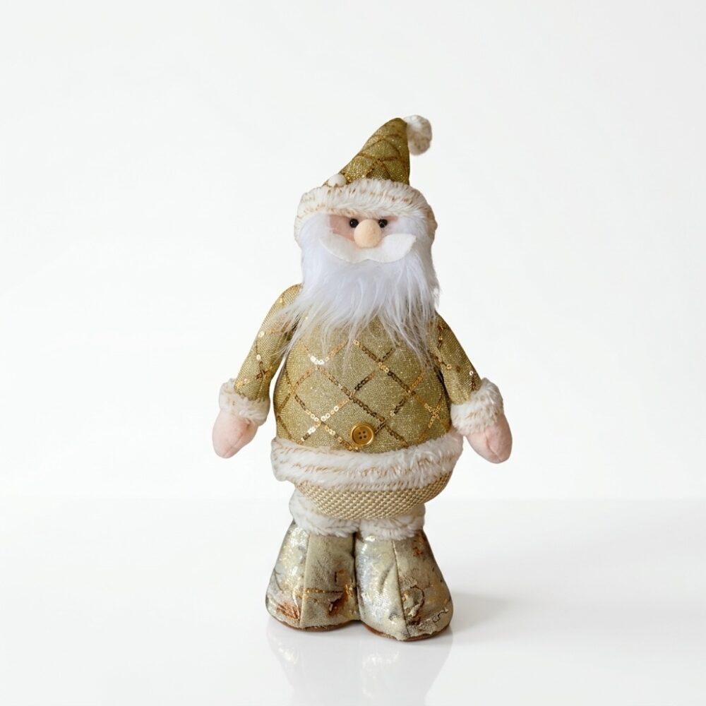 MUÑECO PAPA NOEL C/PULOVER ROMBOS 45CM 1637/ ER1476 NAVI JAO