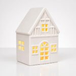 ADORO CASA CERAMICA BLANCA LUZ 17CM ART 2170/ C2369 NAVI JAO