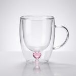 TAZA DOBLE VIDRIO C/CORTAZON 280CC ART 1904/ ER1670 JAO