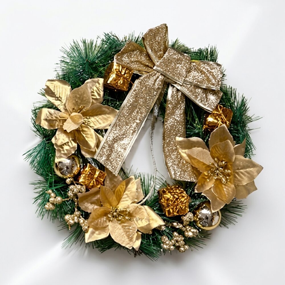 CORONA FELIZ NAVIDAD Ø30CM  ART 1045 NAVI JAO