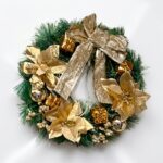 CORONA FELIZ NAVIDAD Ø30CM  ART 1045 NAVI JAO