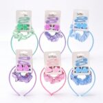 SET DE COLITA DE PELO Y  VINCHA PL-1661-01 JAO