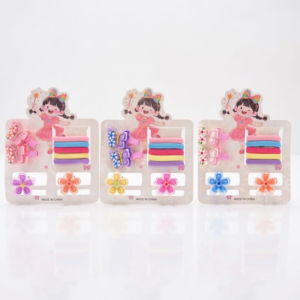 SET DE ACCESORIOS DE PELO  PL-1660-19 JAO