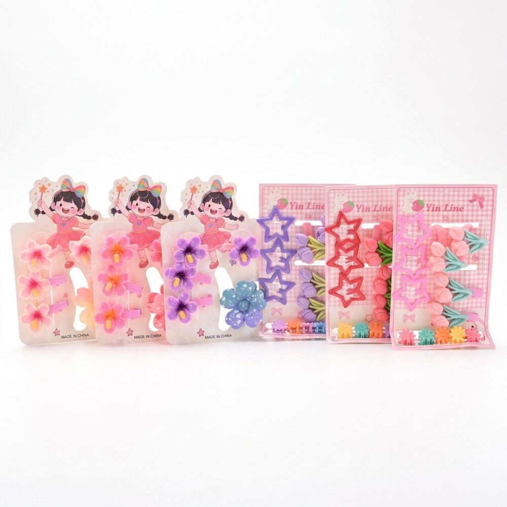 SET DE ACCESORIOS DE PELO  PL-1660-16 JAO