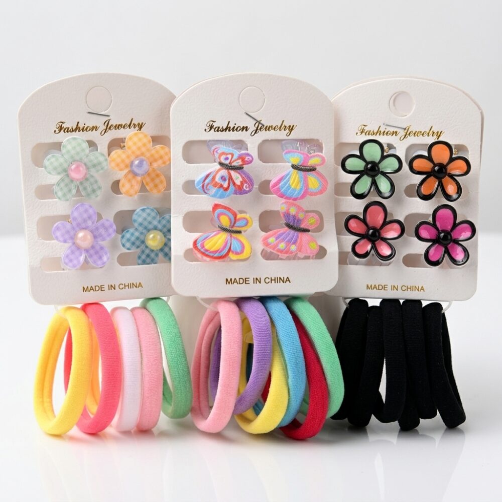 COLITA DE PELO + MINI BROCHE PL-1654-01 JAO