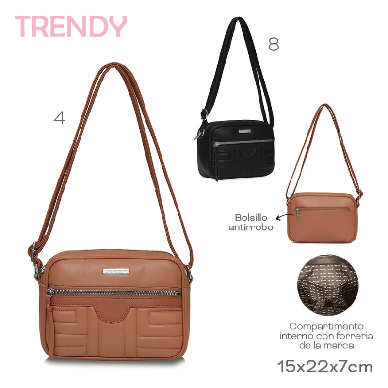 CARTERA TRENDY 15X22X7CM ART 17029 CAO