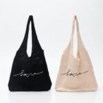 BOLSO PLAYERO TEJIDO C/LOGO BORDADO ART 49187 JAO