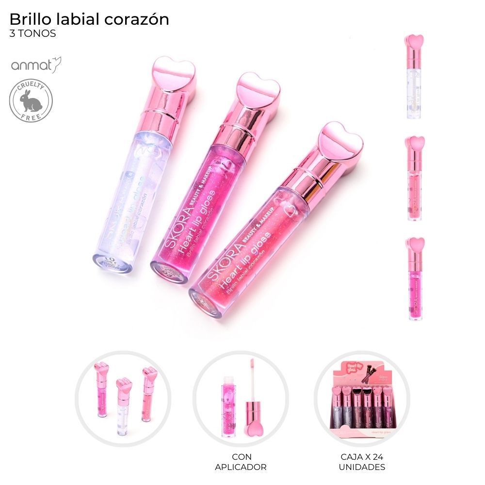 BRILLO LABIAL CORAZON ART 41739 JAO